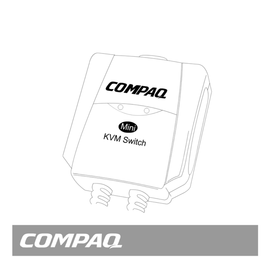 Compaq CPQ10KVM User Manual | 8 pages