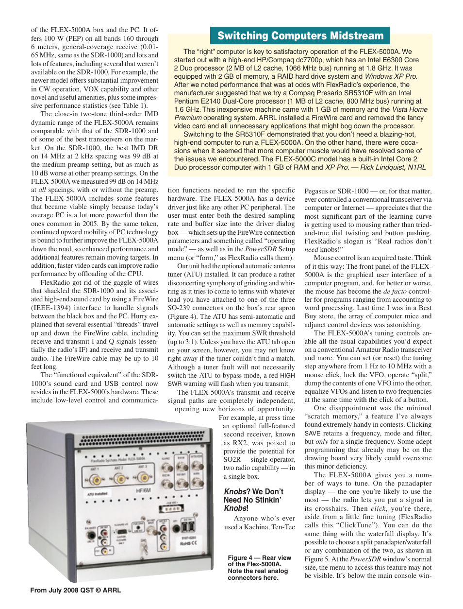 Switching computers midstream | Compaq FLEX-5000A User Manual | Page 4 / 7