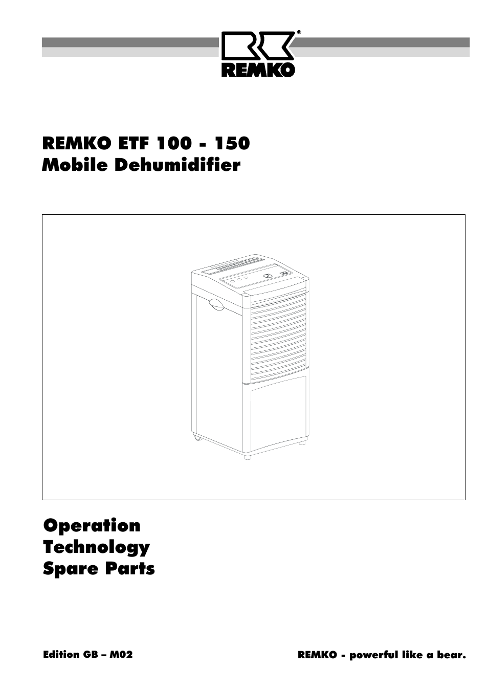 REMKO ETF 100 User Manual | 16 pages