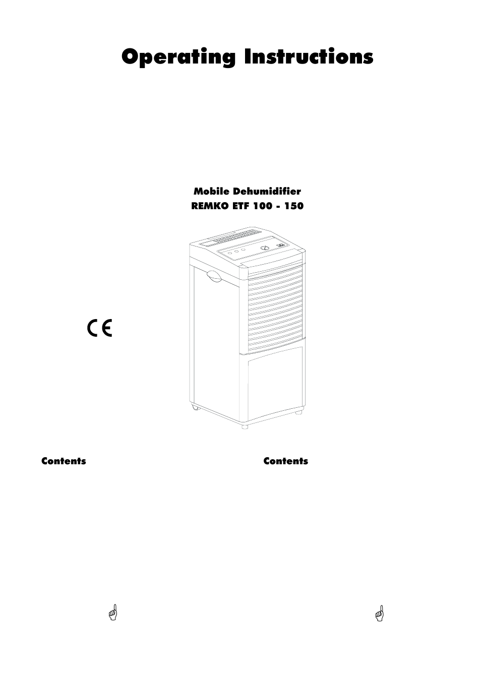 Operating instructions | REMKO ETF 100 User Manual | Page 3 / 16