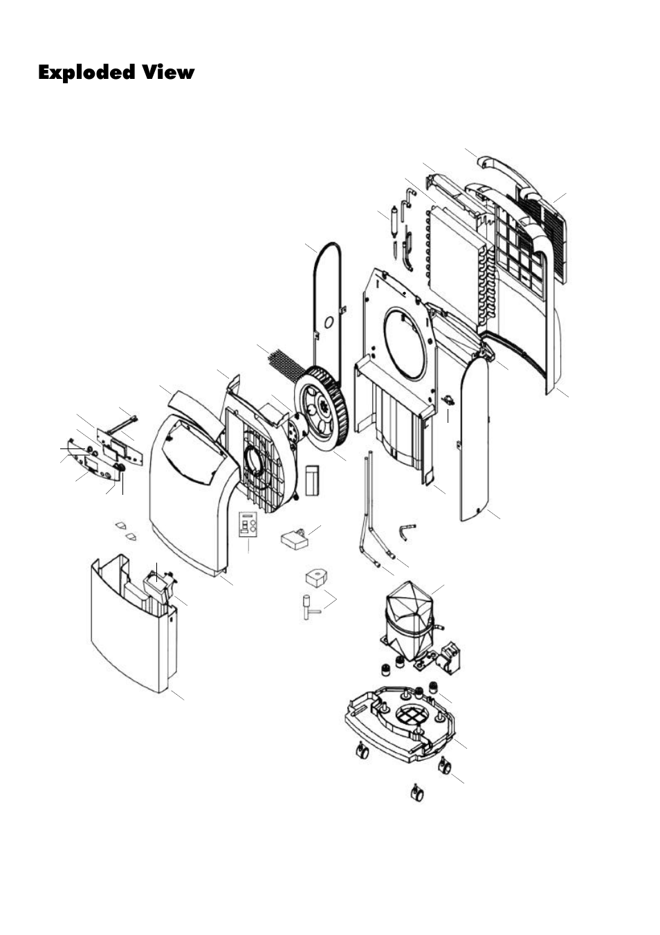 Exploded view | REMKO ETF 220 User Manual | Page 12 / 16