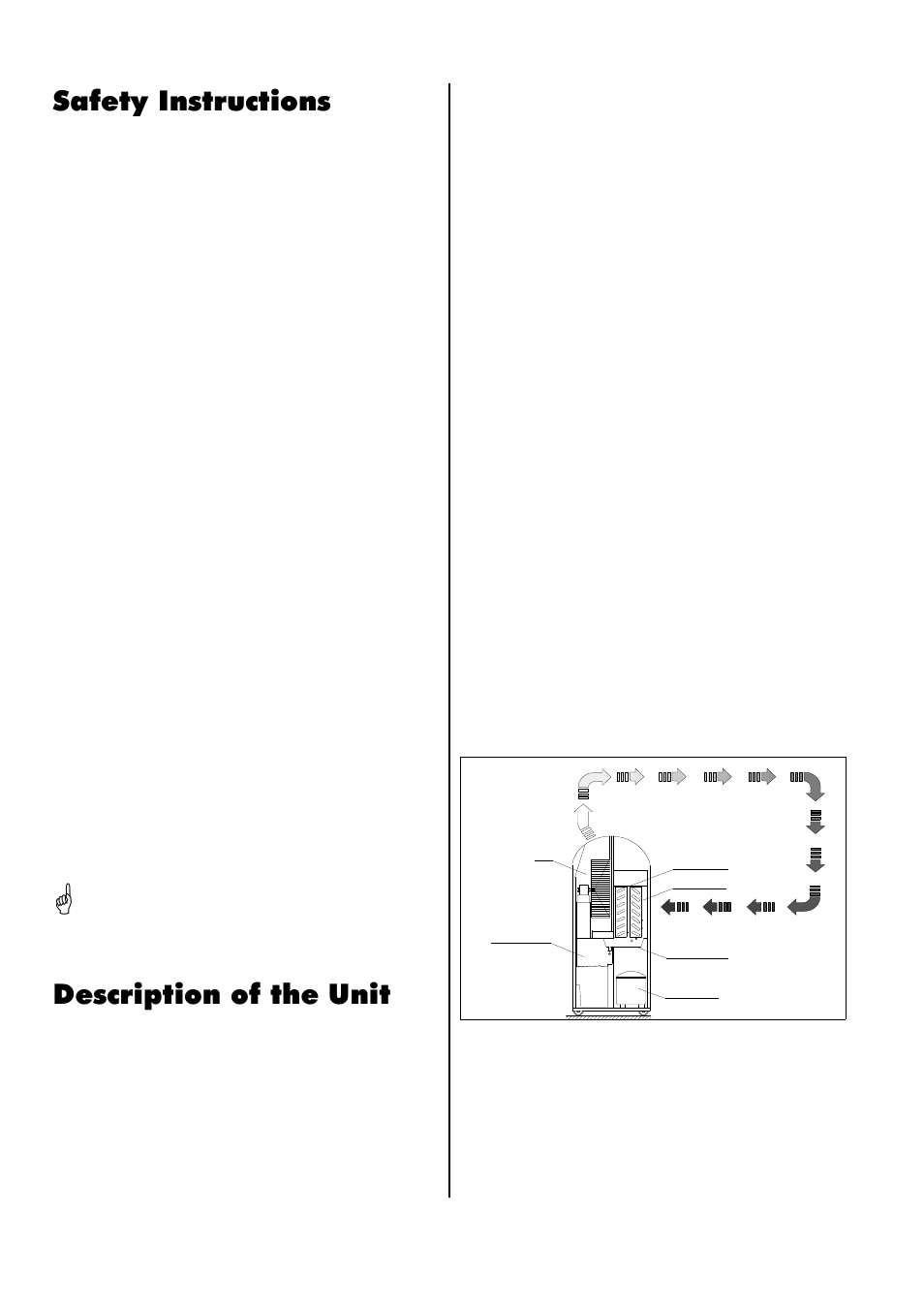 Safety instructions, Description of the unit | REMKO ETF 220 User Manual | Page 6 / 16