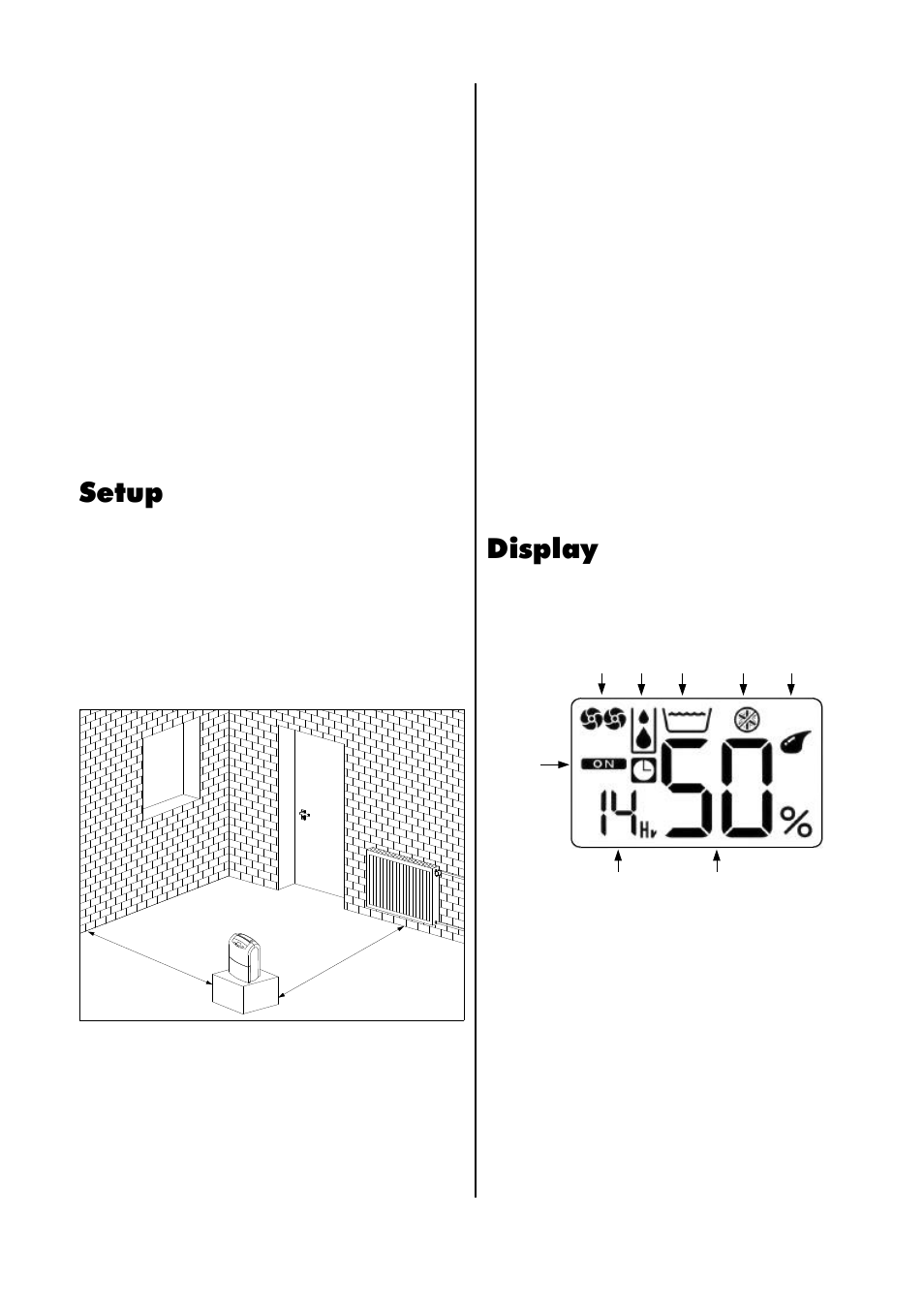 Display, Setup | REMKO ETF 220 User Manual | Page 7 / 16