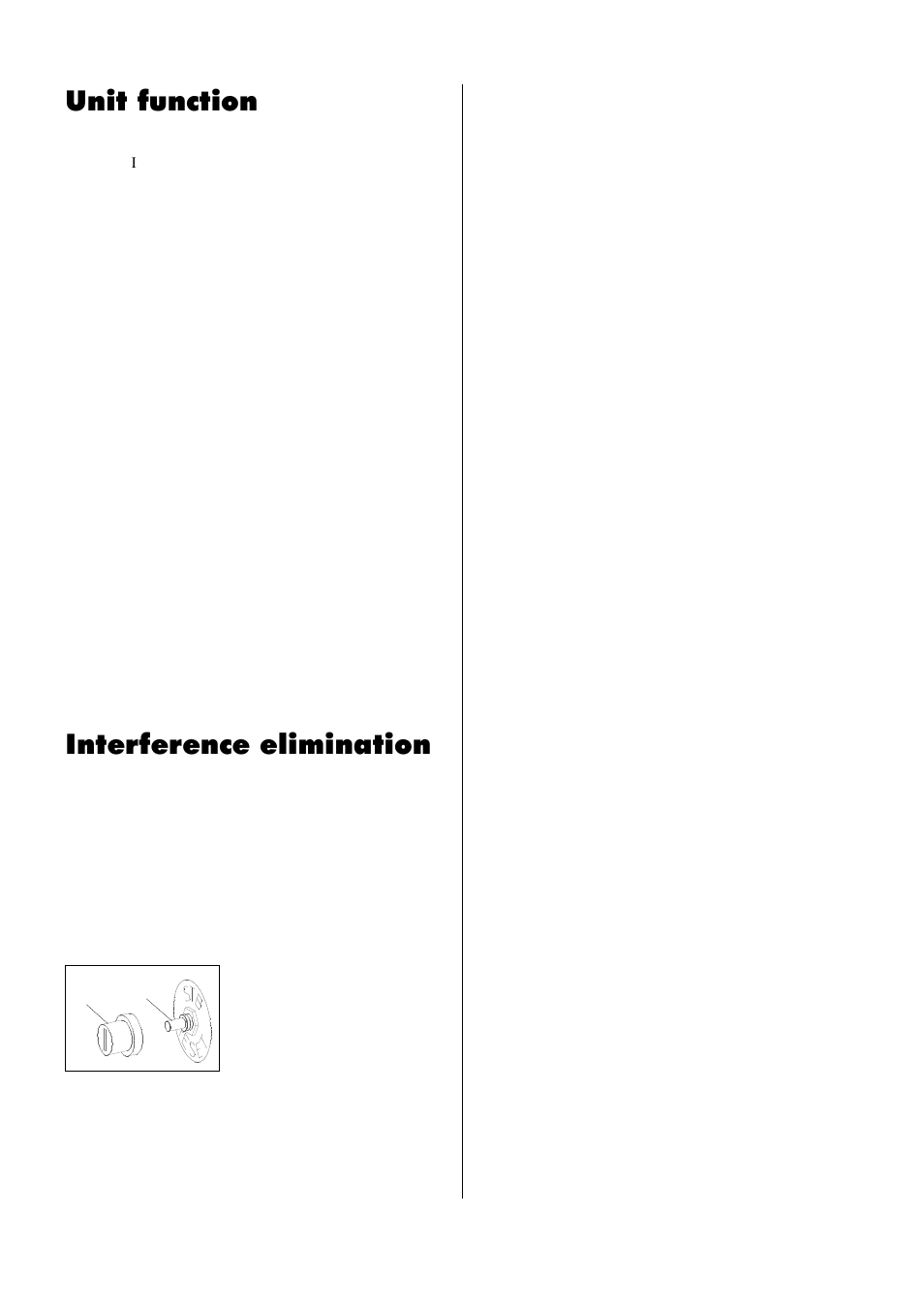 Unit function, Interference elimination | REMKO PG 25 User Manual | Page 7 / 16