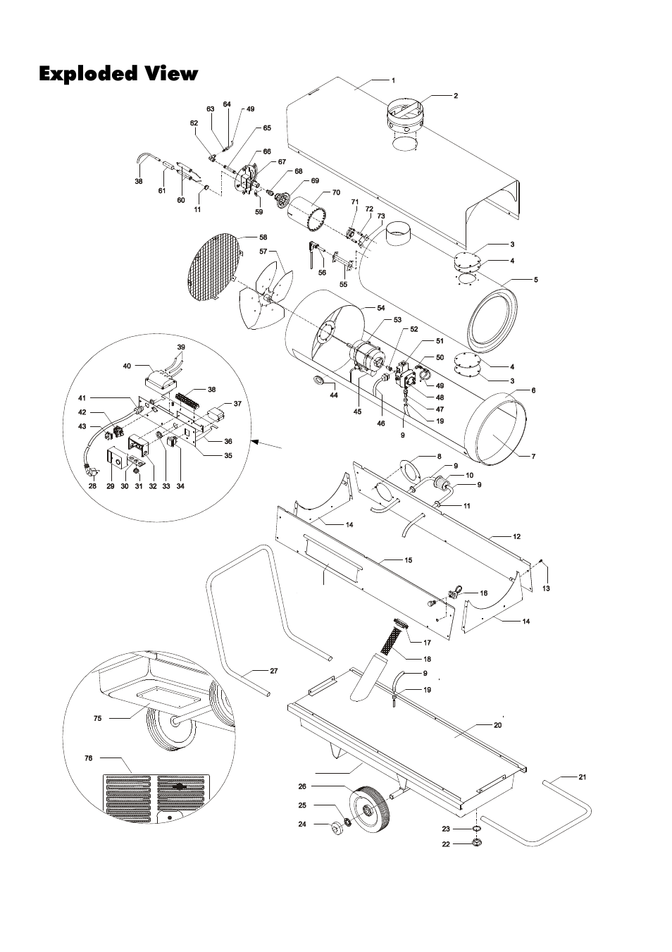 Exploded view | REMKO AT 25 User Manual | Page 12 / 16
