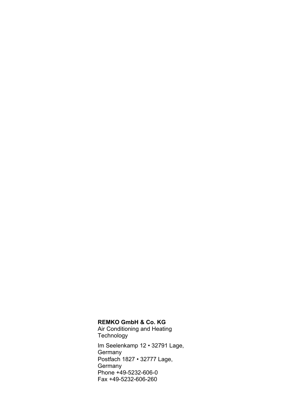 REMKO CLK 20 User Manual | Page 20 / 20