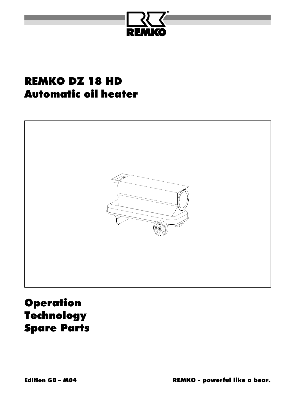 REMKO DZ 18 HD User Manual | 16 pages