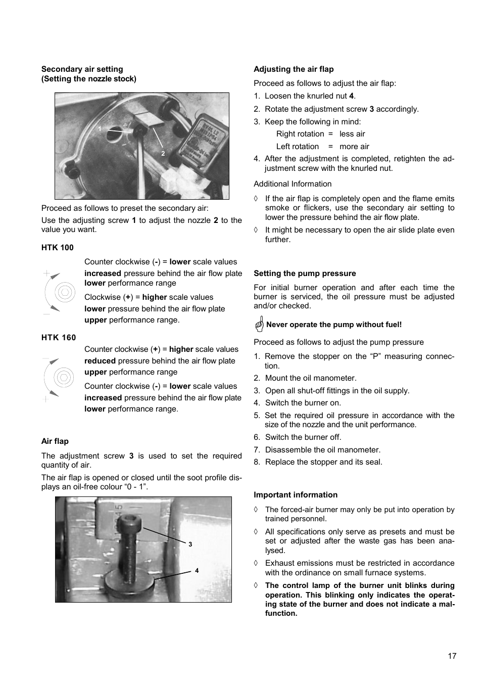 REMKO HTK 100 User Manual | Page 17 / 20