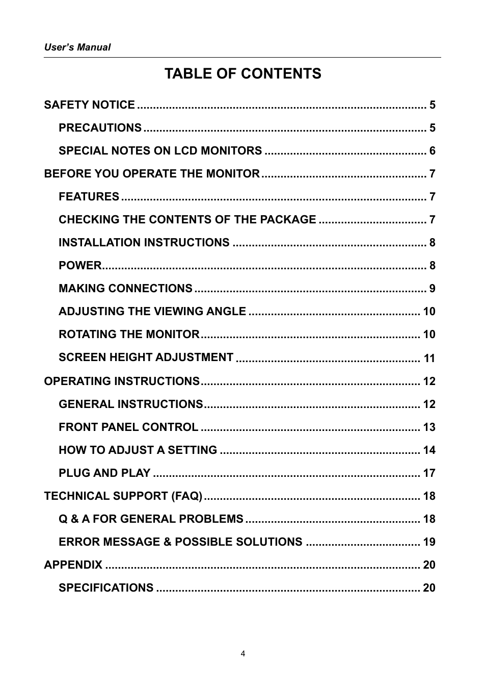 Compaq HW194 User Manual | Page 4 / 20