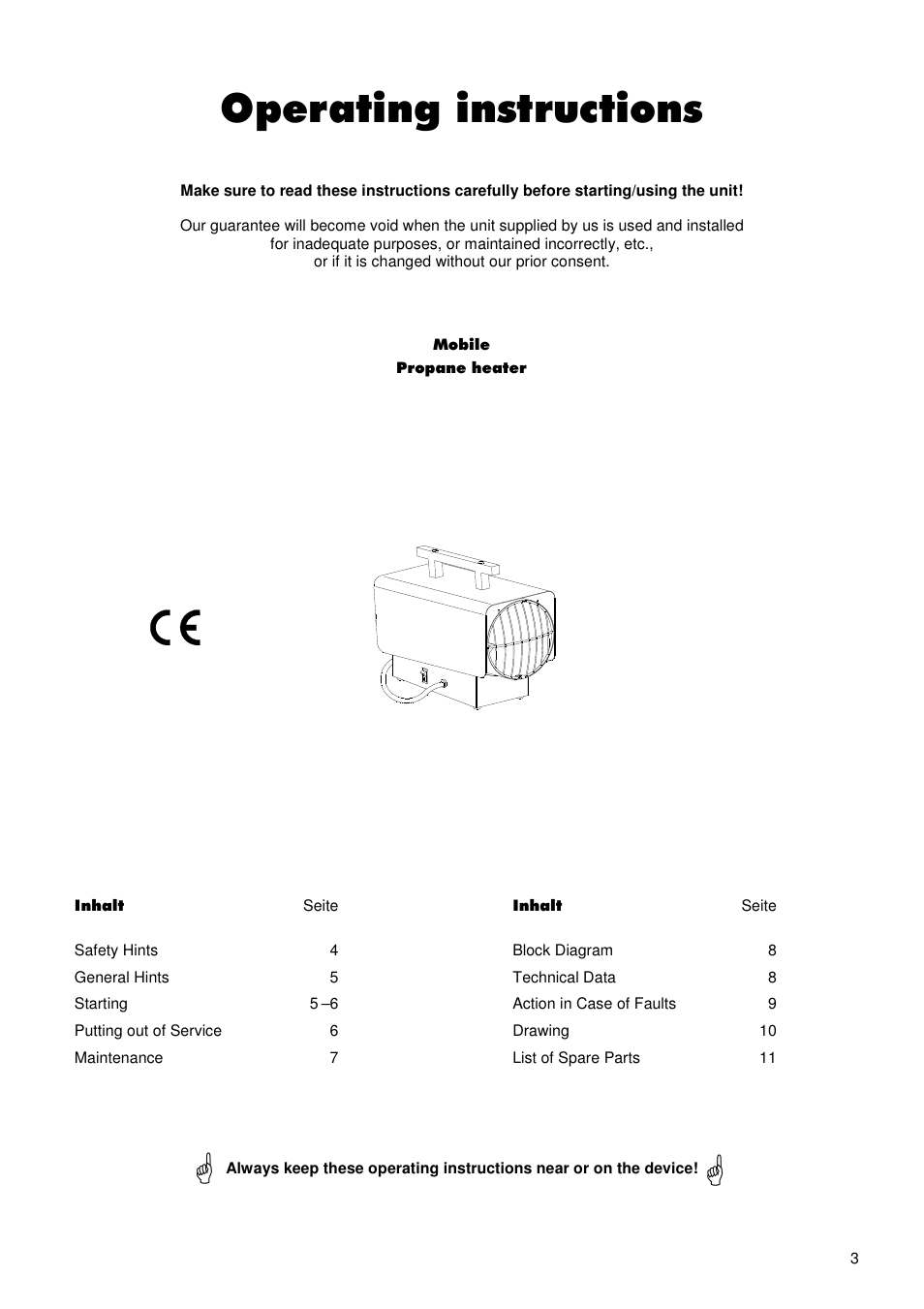 REMKO PG 12 User Manual | Page 3 / 12