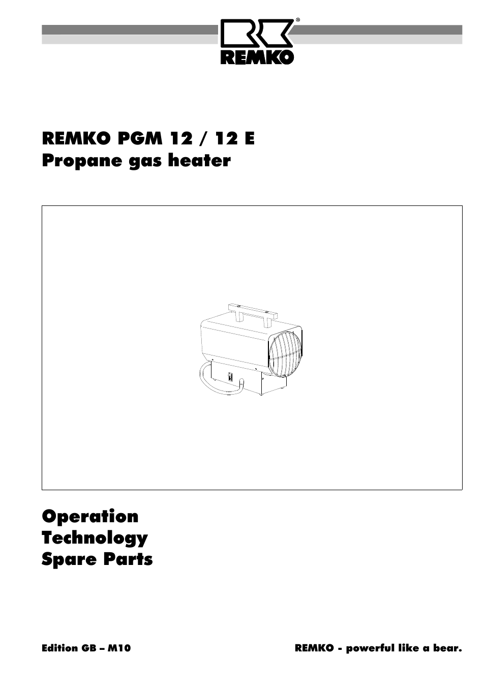 REMKO PG 12E User Manual | 16 pages