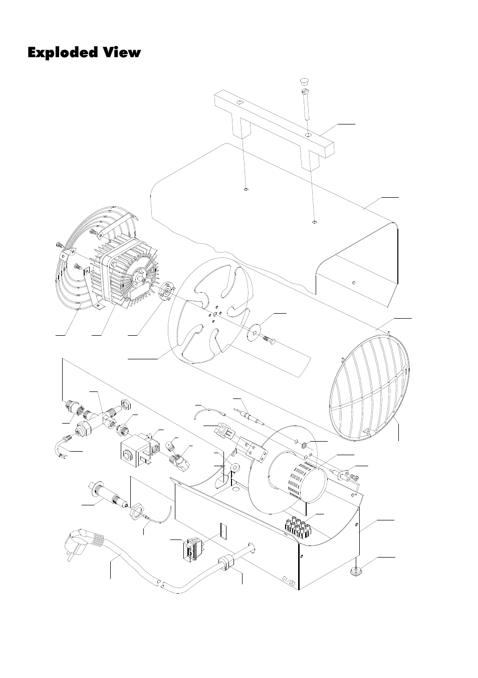 Exploded view | REMKO PG 12E User Manual | Page 10 / 16