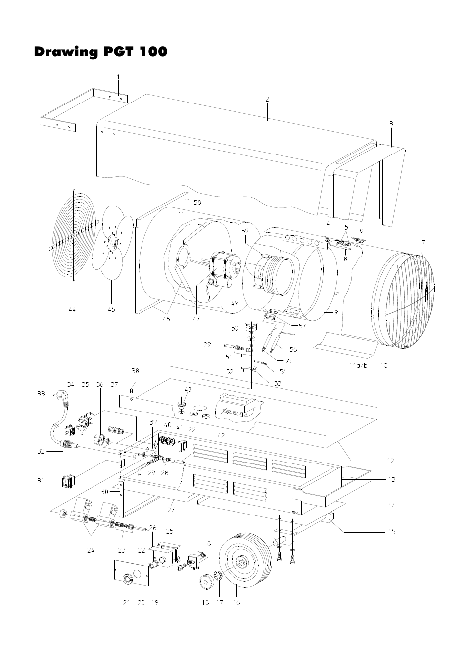 Drawing pgt 100 | REMKO PGM 100 User Manual | Page 12 / 16
