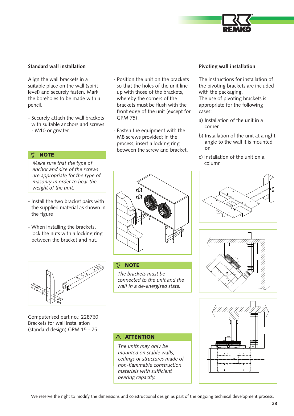 REMKO GPM User Manual | Page 23 / 48