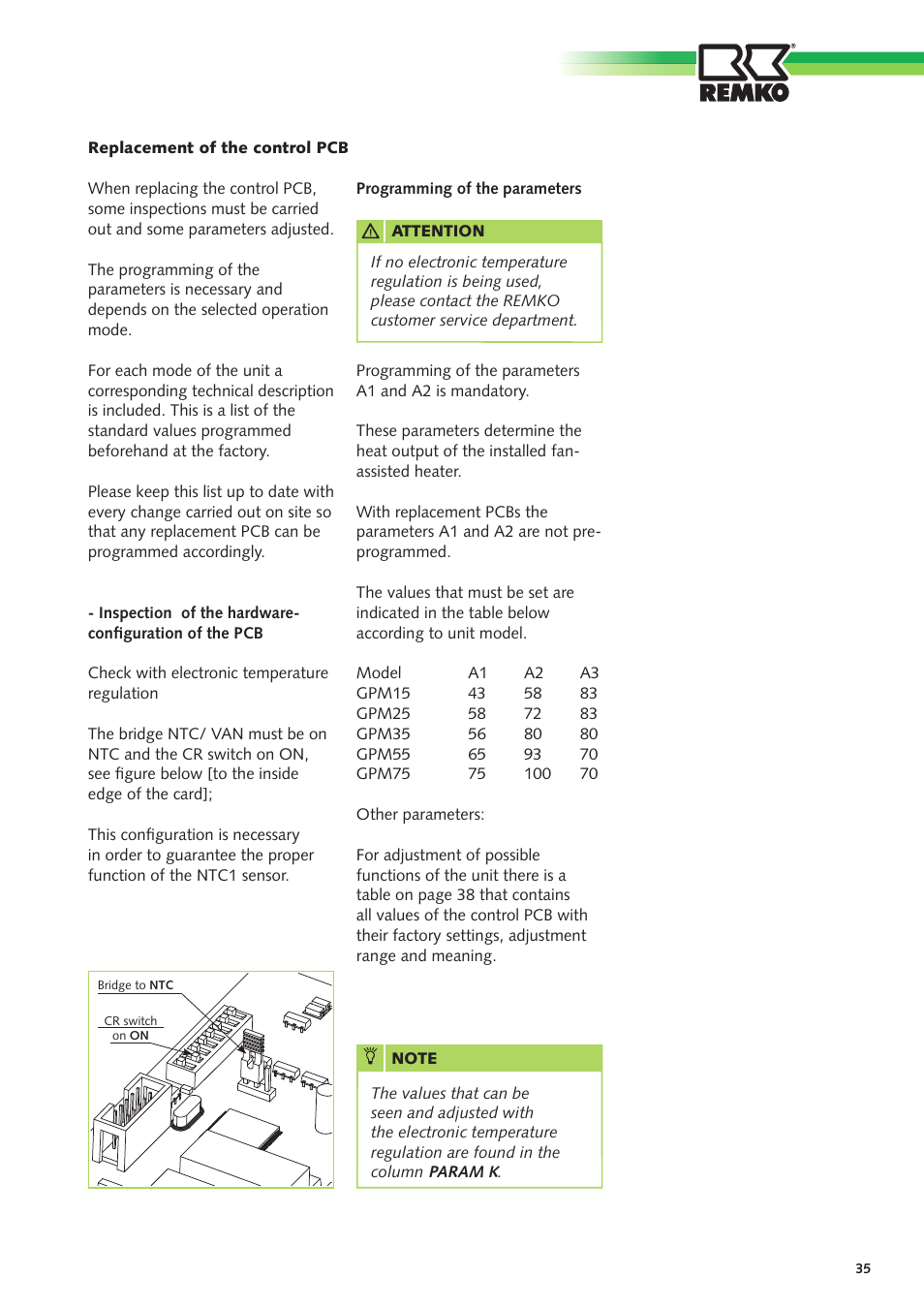 REMKO GPM User Manual | Page 35 / 48