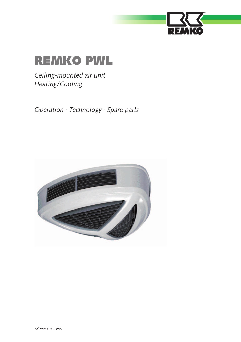 REMKO PWL User Manual | 24 pages