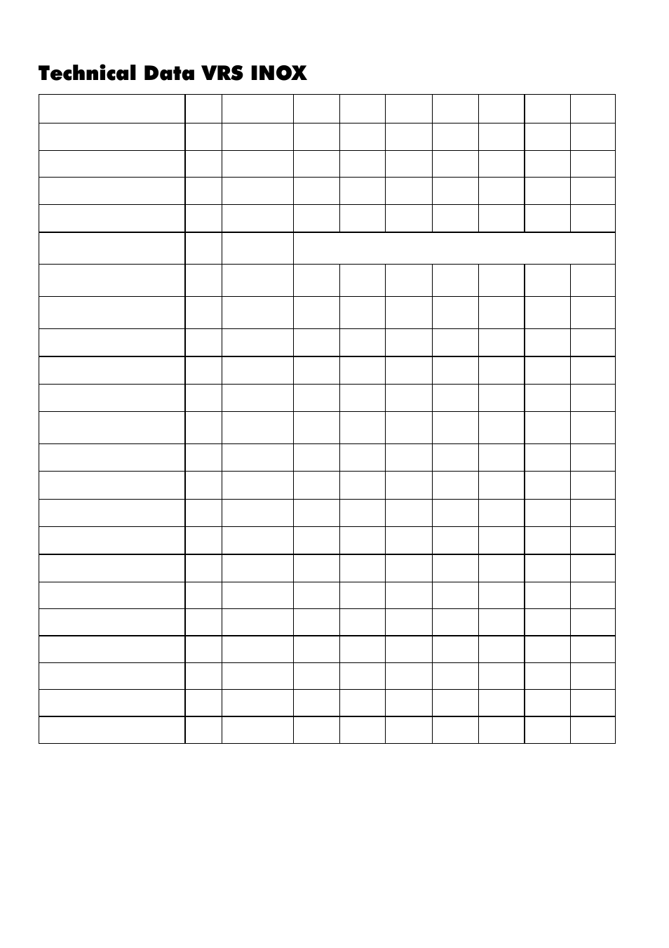 Technical data vrs inox | REMKO VRS 20 User Manual | Page 14 / 32