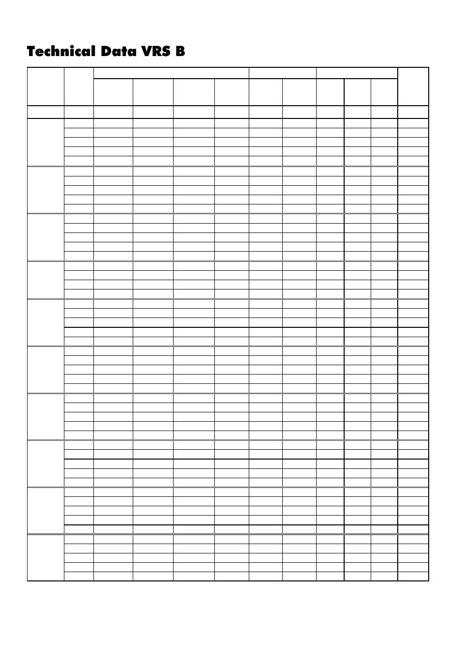 Technical data vrs b | REMKO VRS 20 User Manual | Page 16 / 32