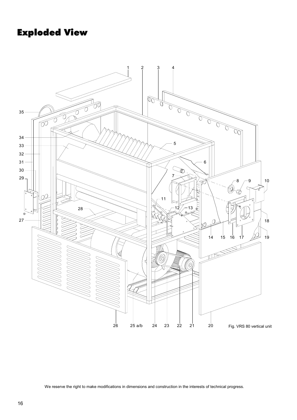 Exploded view | REMKO VRS-B User Manual | Page 16 / 24