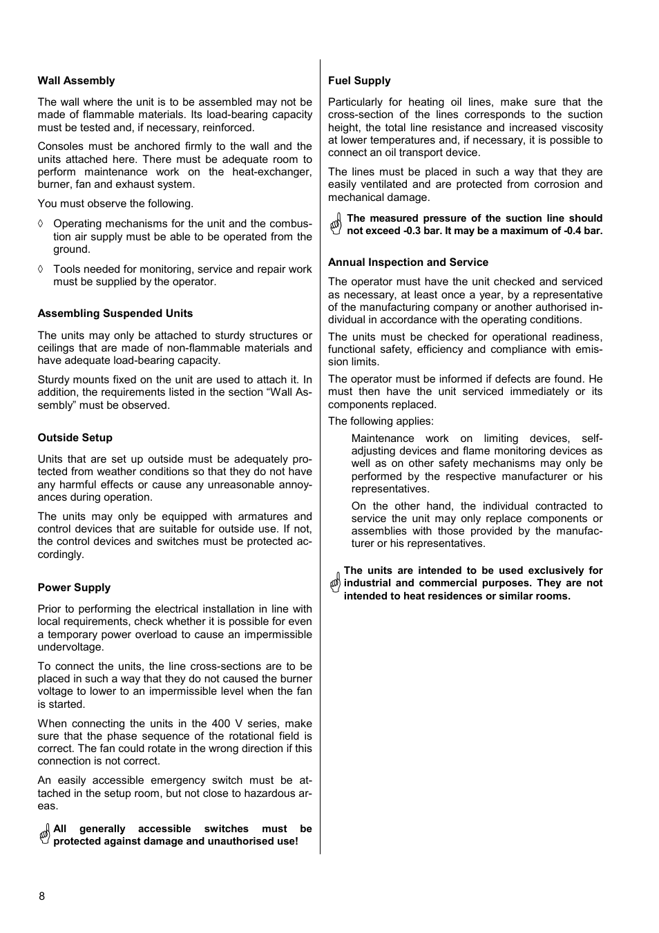 REMKO VRS-B User Manual | Page 8 / 24