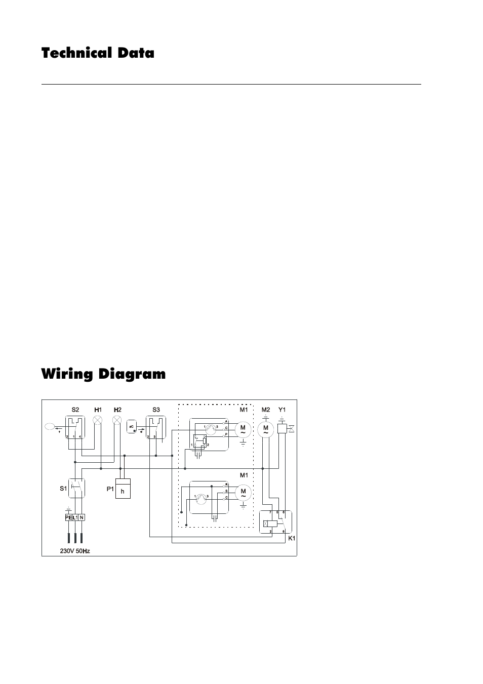 Wiring diagram, Technical data | REMKO AMT 30 User Manual | Page 11 / 16