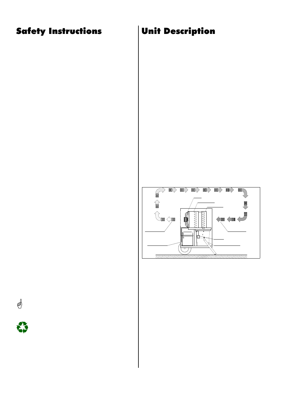 Unit description, Safety instructions | REMKO AMT 30 User Manual | Page 6 / 16
