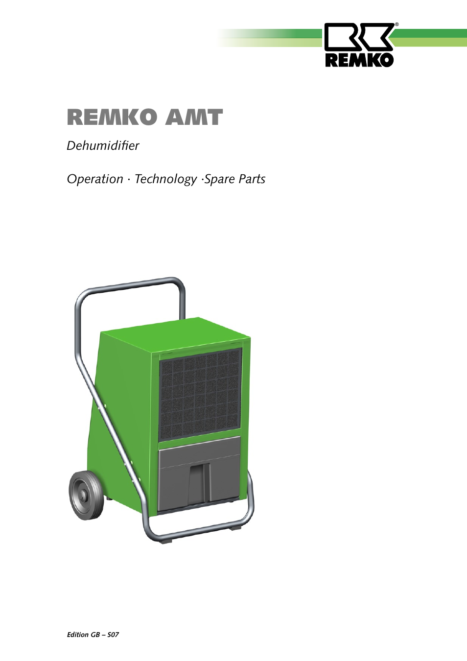 REMKO AMT 40E User Manual | 24 pages
