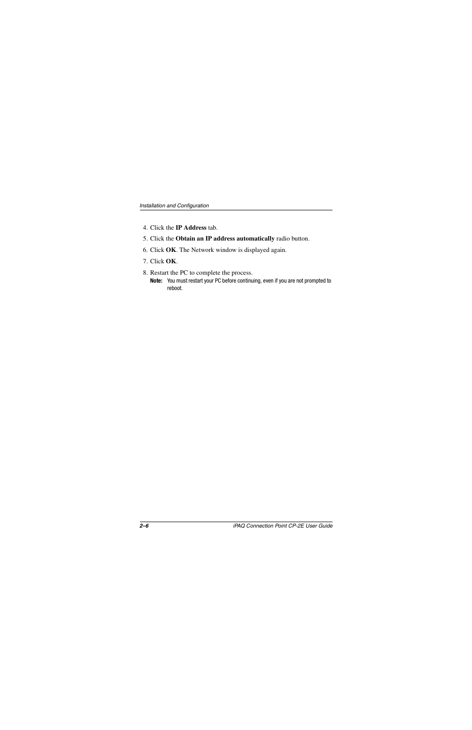 Compaq CP-2E User Manual | Page 19 / 91