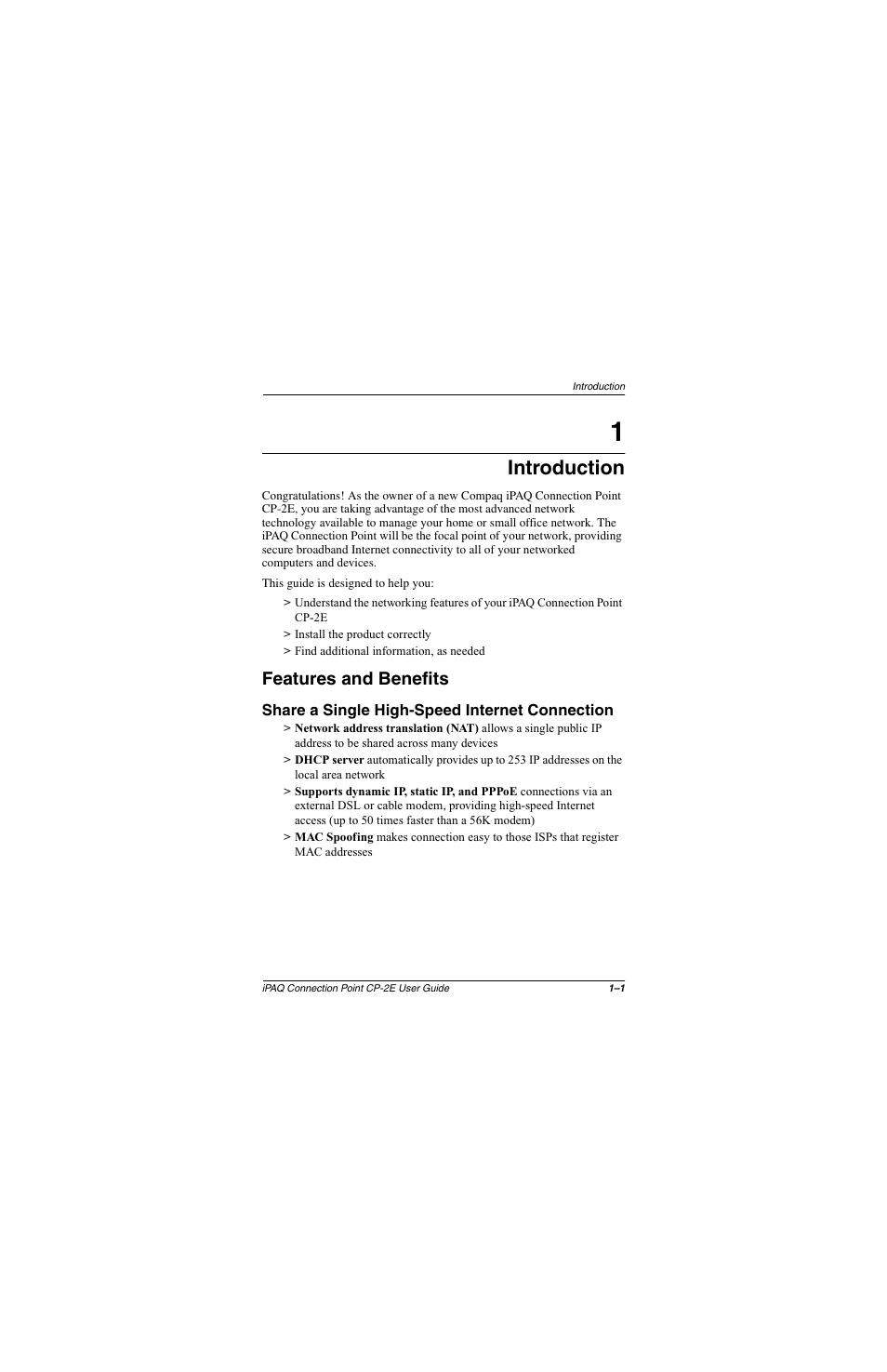 Compaq CP-2E User Manual | Page 8 / 91