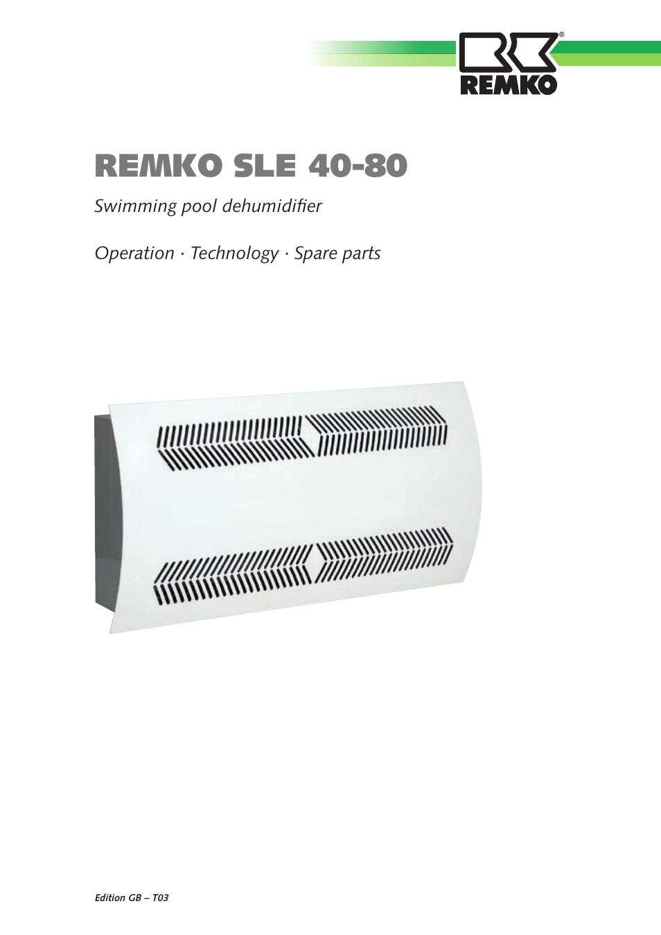 REMKO SLE 40 User Manual | 20 pages