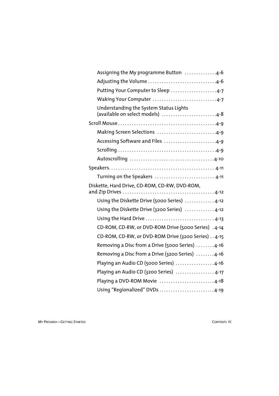 Compaq 233789-371 User Manual | Page 6 / 101