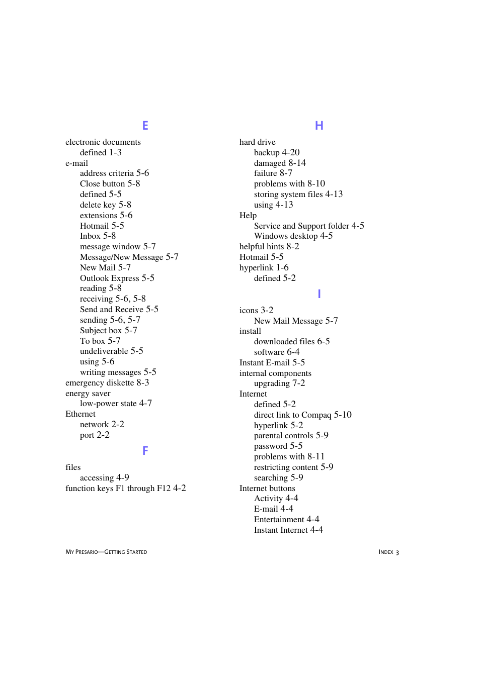 Compaq 233789-371 User Manual | Page 98 / 101