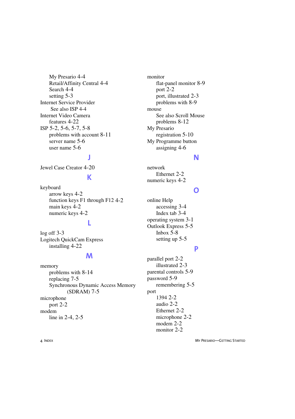 Compaq 233789-371 User Manual | Page 99 / 101