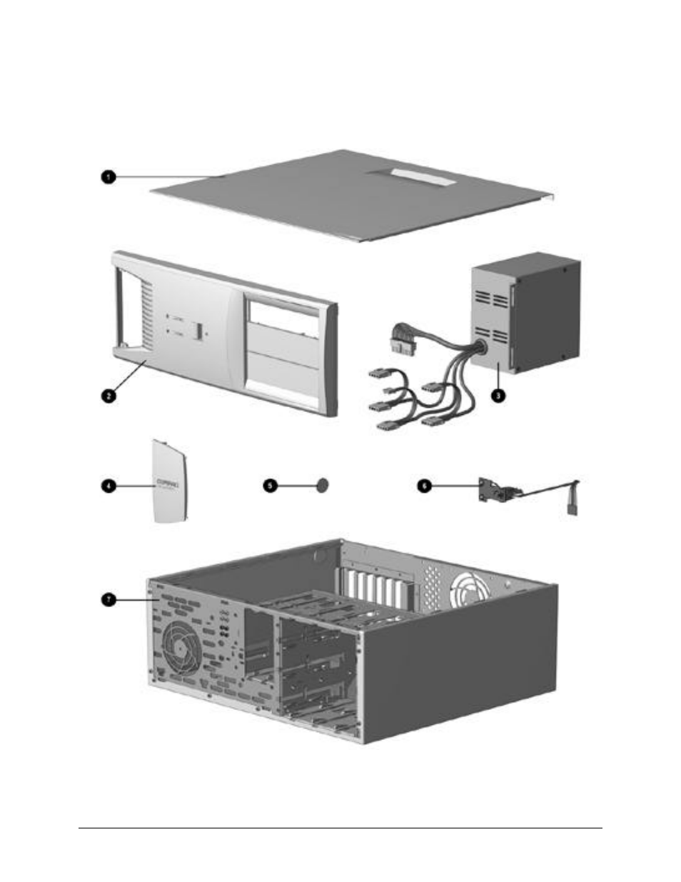 1 system unit, 1 system unit - 440bx | Compaq EP Series User Manual | Page 20 / 126