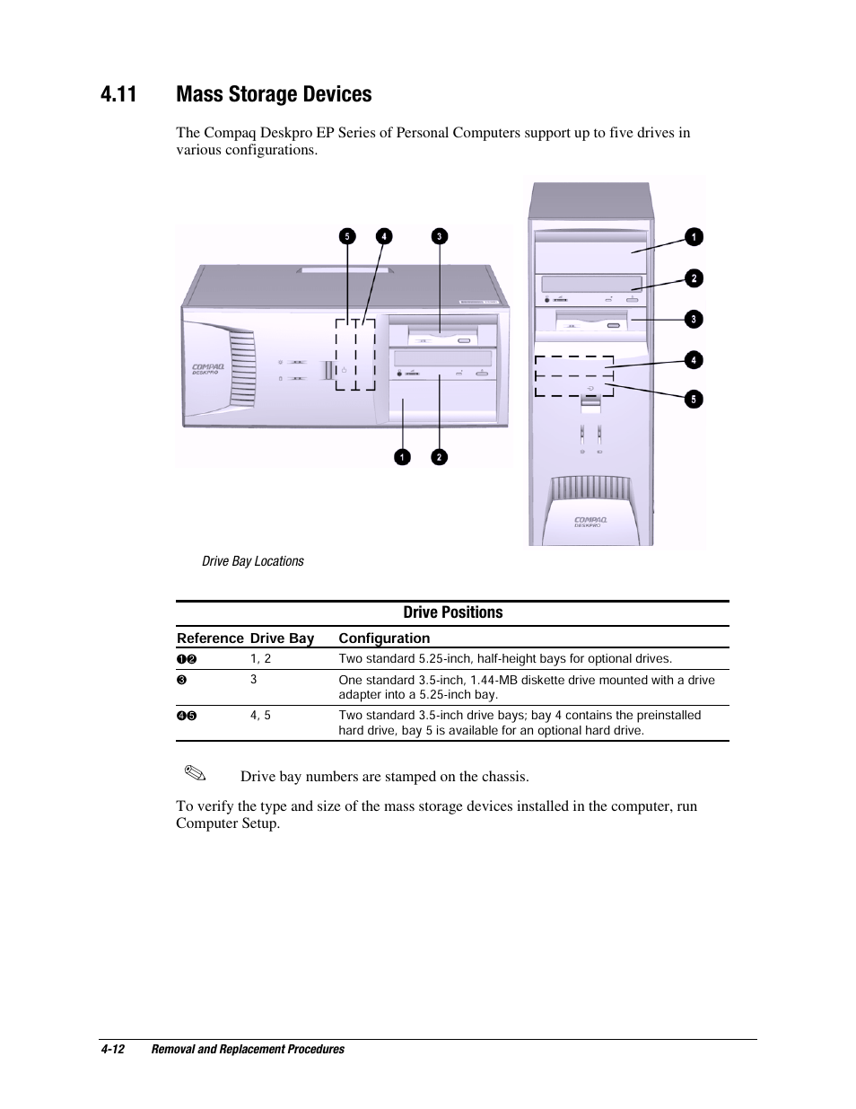 11 mass storage devices | Compaq EP Series User Manual | Page 55 / 126