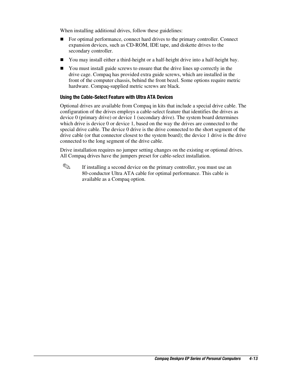 Compaq EP Series User Manual | Page 56 / 126