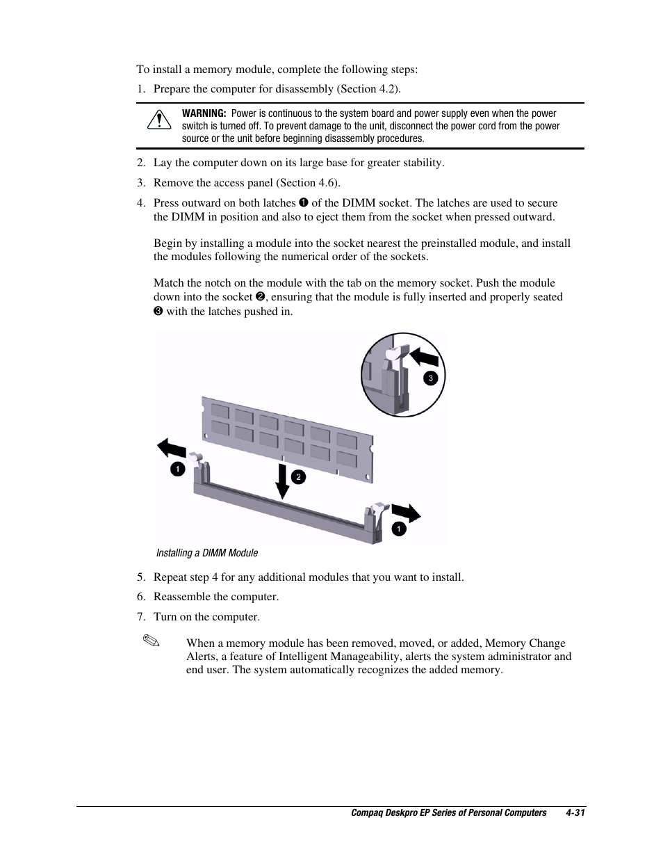 Compaq EP Series User Manual | Page 74 / 126