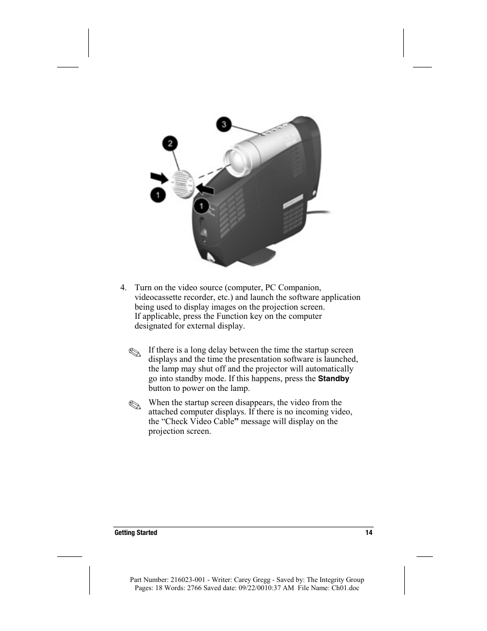 Compaq MP2800 User Manual | Page 14 / 61