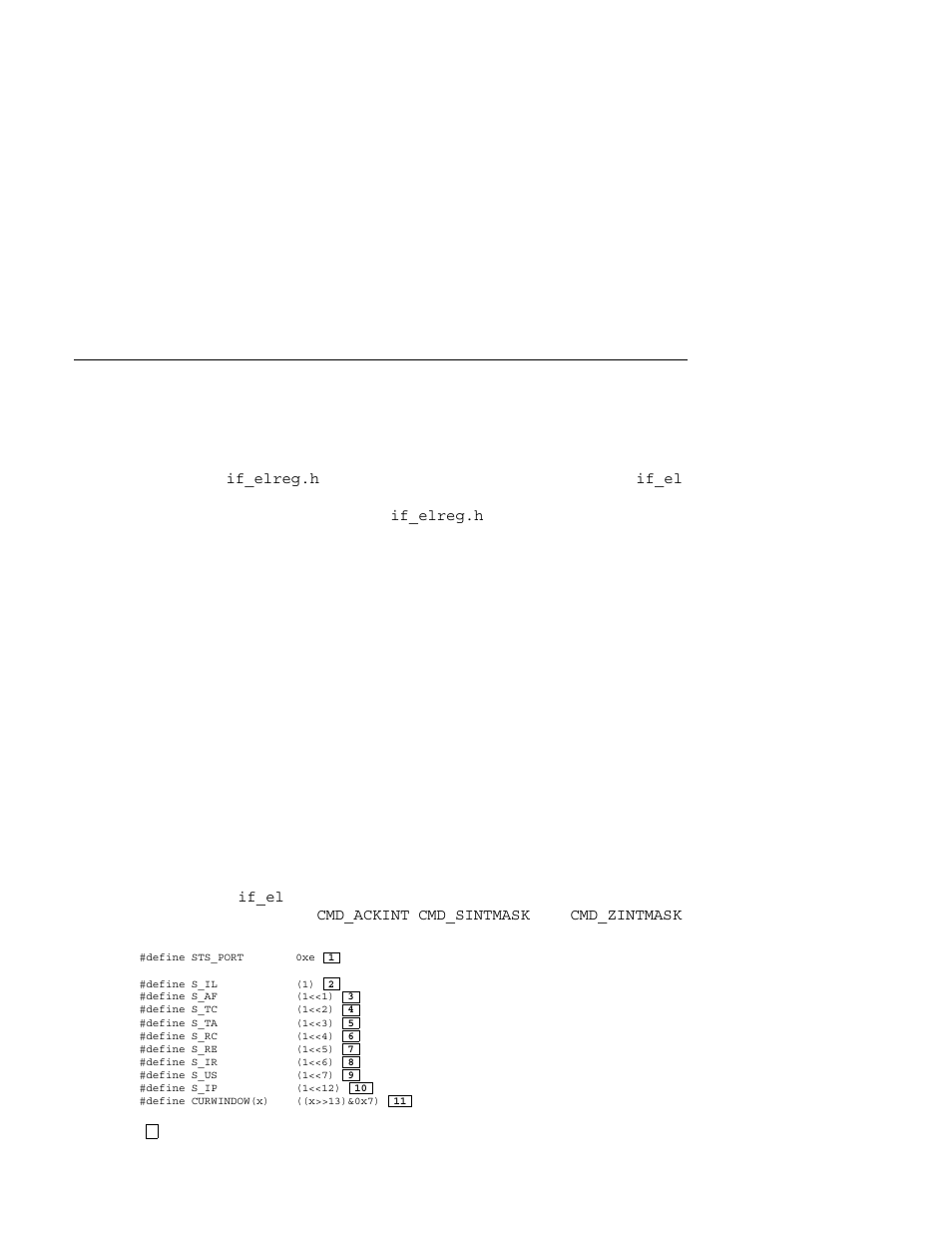 Defining device register offsets, 1 interrupt and status register offset definitions | Compaq TRU64 AA-RNG2A-TE User Manual | Page 31 / 159
