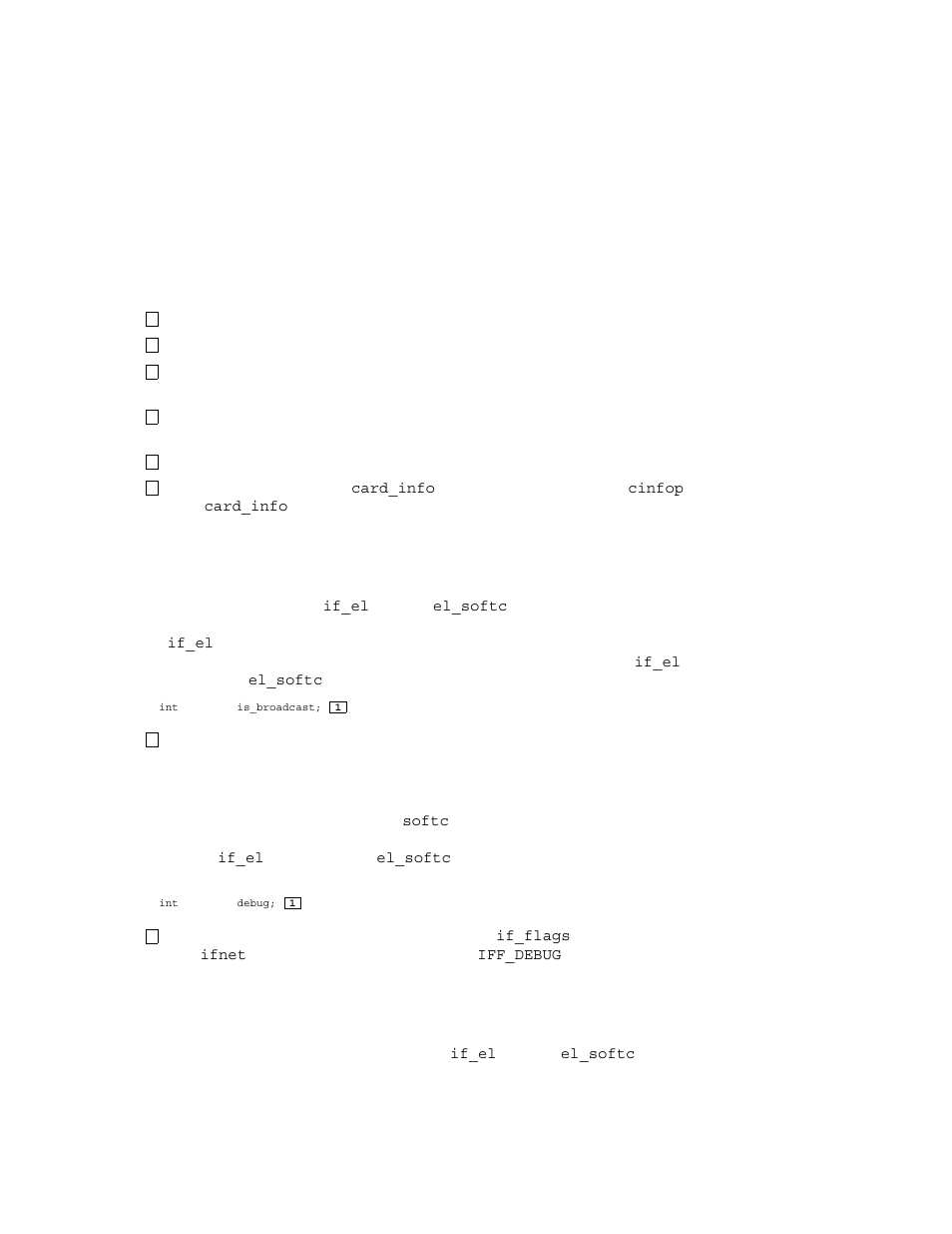 10 defining the broadcast flag, 11 defining the debug flag, 12 defining interrupt and timeout statistics | Compaq TRU64 AA-RNG2A-TE User Manual | Page 52 / 159