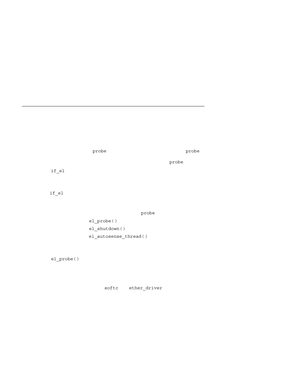 1 implementing the el_probe routine | Compaq TRU64 AA-RNG2A-TE User Manual | Page 59 / 159