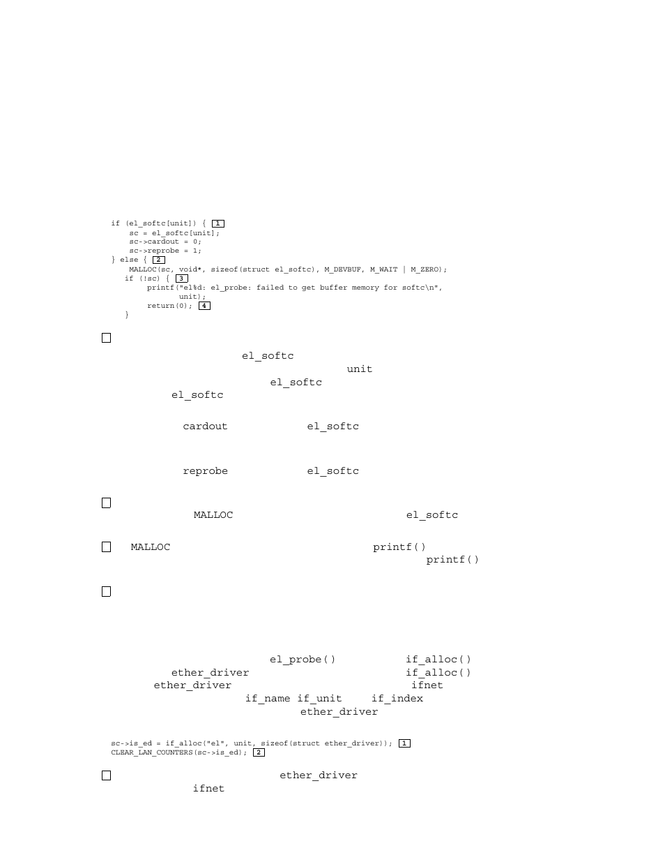 5 allocating the ether_driver data structure | Compaq TRU64 AA-RNG2A-TE User Manual | Page 65 / 159