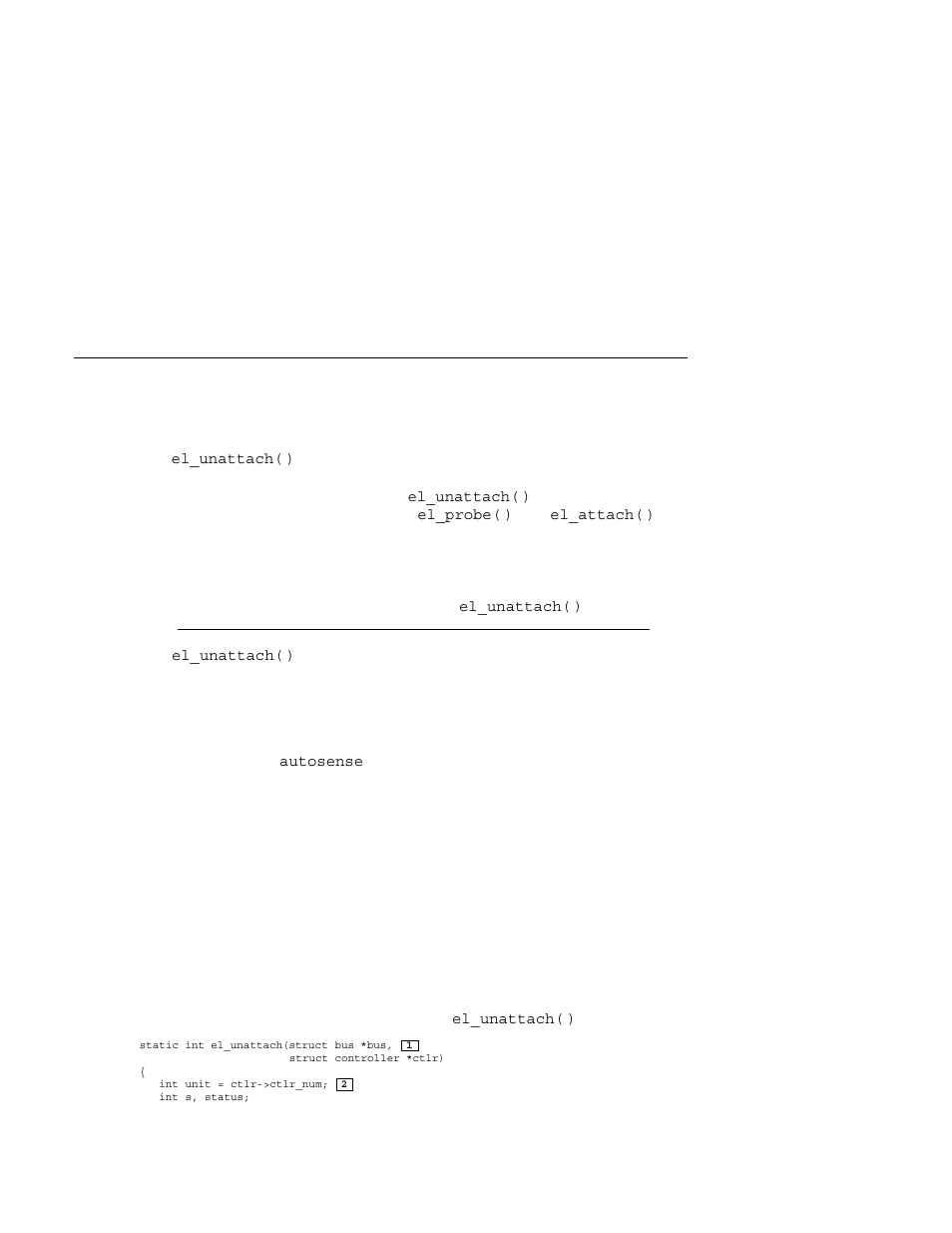 Implementing the unattach routine, 1 setting up the el_unattach routine | Compaq TRU64 AA-RNG2A-TE User Manual | Page 95 / 159