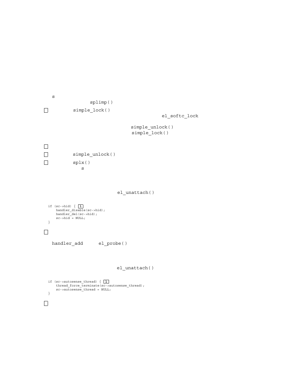 4 disabling the interrupt handler, 5 terminating the autosense kernel thread | Compaq TRU64 AA-RNG2A-TE User Manual | Page 97 / 159