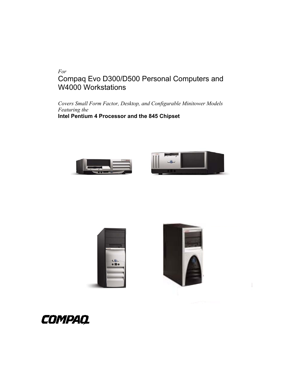 Compaq W4000 User Manual | 229 pages