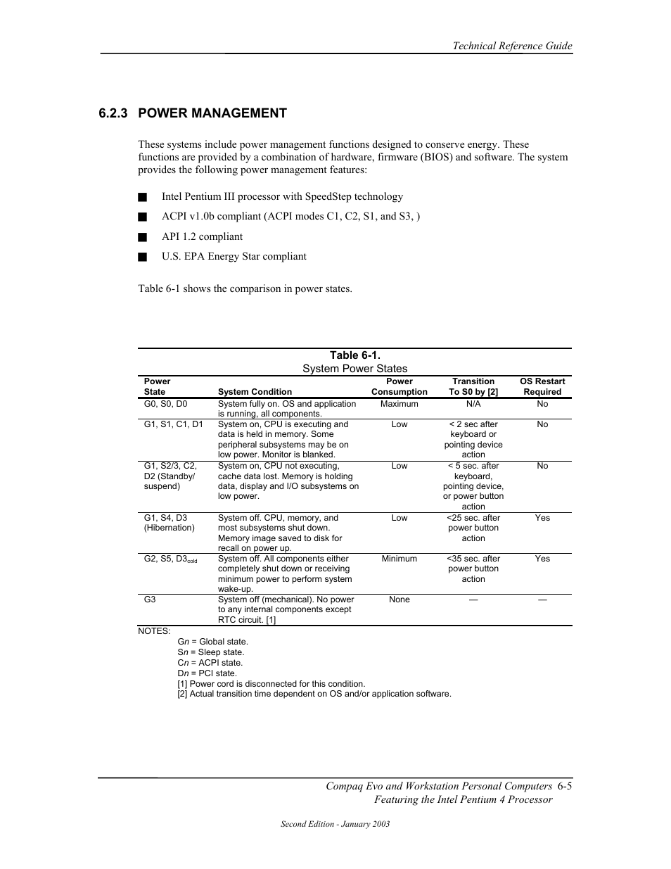 Power management, 3 power management | Compaq W4000 User Manual | Page 130 / 229