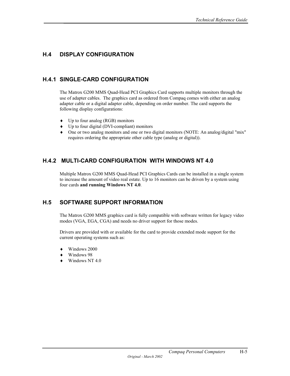 Compaq W4000 User Manual | Page 220 / 229