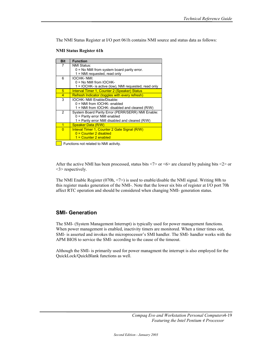 Smi- generation | Compaq W4000 User Manual | Page 73 / 229