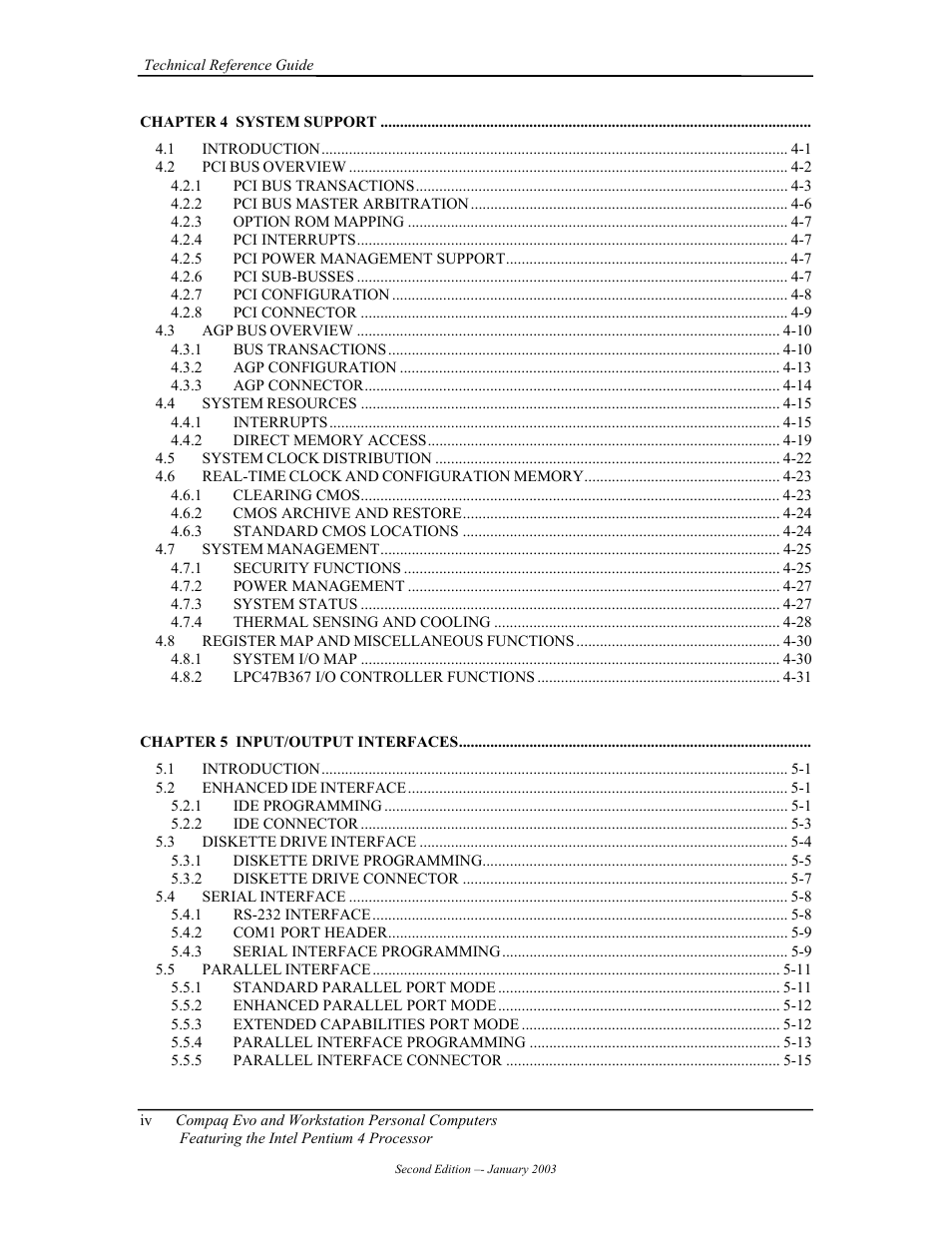 Compaq W4000 User Manual | Page 8 / 229