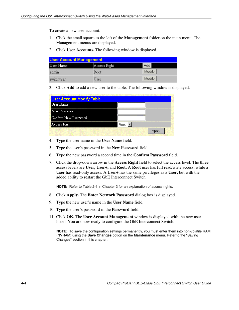 Compaq ProLiant Interconnect Switch User Manual | Page 100 / 207